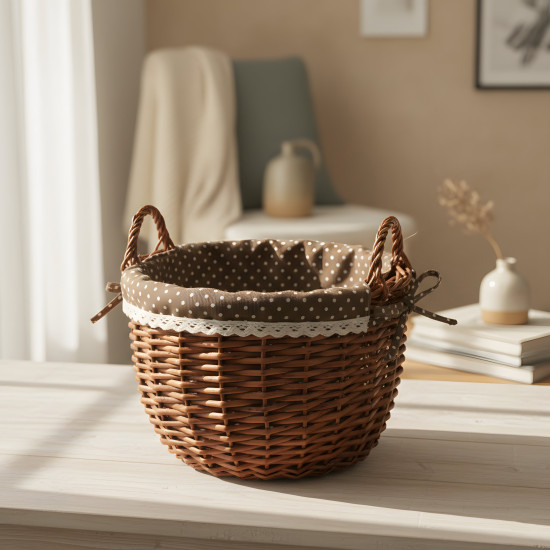 Straw Basket Small